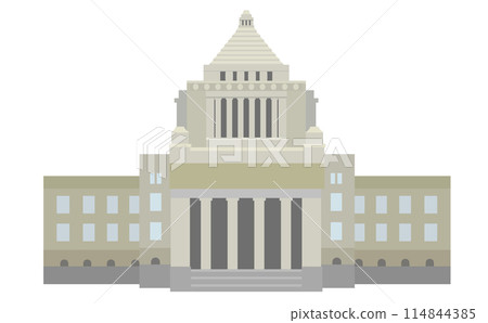 國會大廈的插圖 114844385