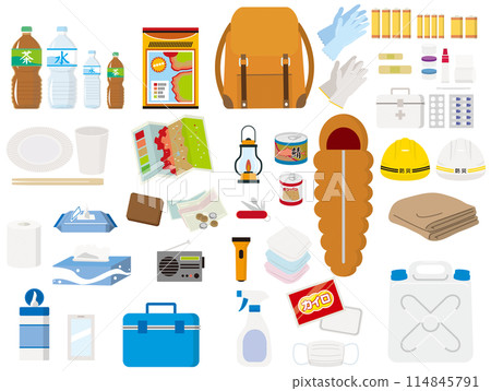 Disaster-prevention set 114845791