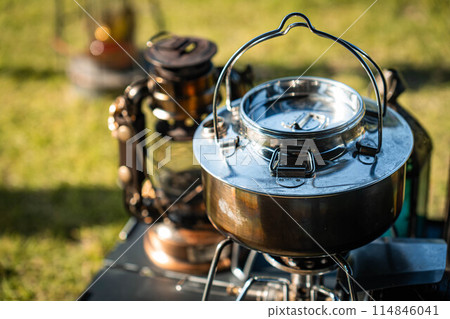 Kettle Camping Equipment Camping Solo Camping Camping Gear Kettle Nature 114846041