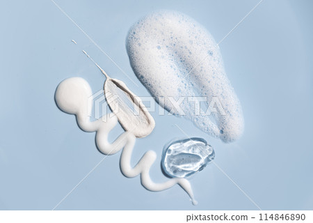 Face wash products swatch 114846890