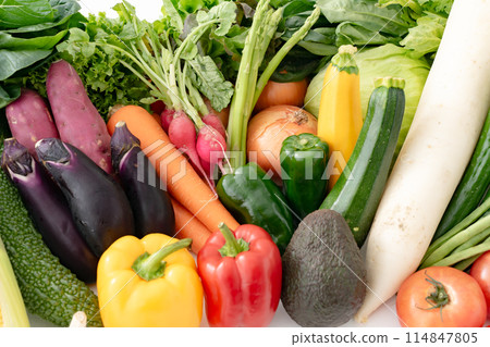 A collection of various vegetables A collection of various vegetables 114847805