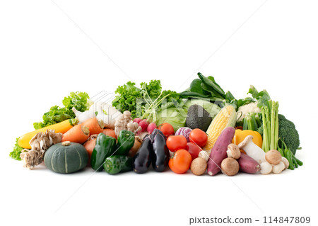A collection of various vegetables A collection of various vegetables 114847809