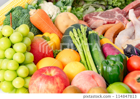 A collection of various vegetables A collection of various vegetables 114847813