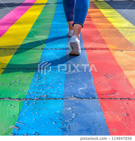 Walking the Pride Path 114847856
