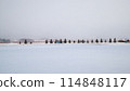 北海道冬季雪場 114848117