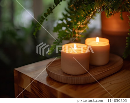 Eco conscious candles that Improve Air Quality in room Eco conscious candles that Improve Air Quality in room 114850803
