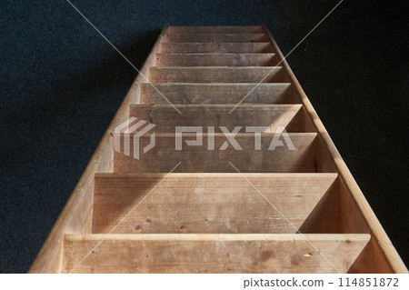 Small Wooden Stairs Small Wooden Stairs 114851872