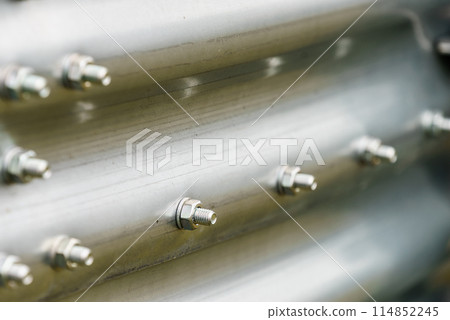 Sheet metal pattern background 114852245