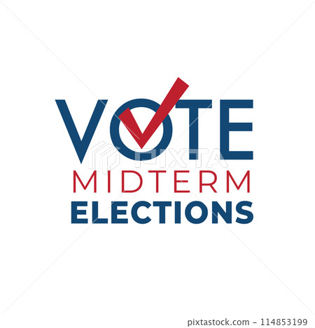 Voting 2024 Icon with Vote, Government, and Patriotic Symbolism and Colors Voting 2024 Icon with Vote, Government, and Patriotic Symbolism and Colors 114853199