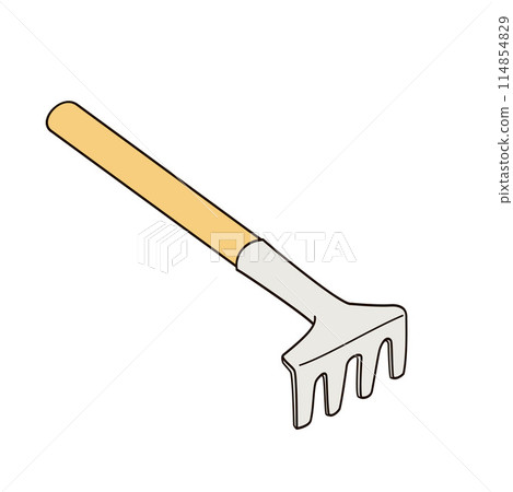 small rake for caring for house plants 114854829