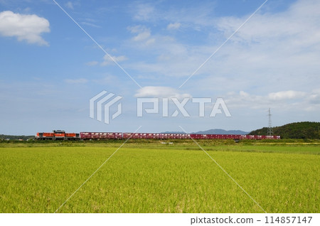 山陰本線運行的救災貨運列車 114857147