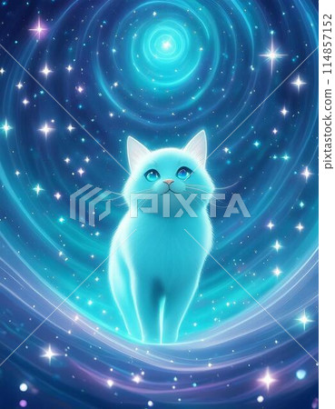 貓看著星空 貓看著星空 114857152