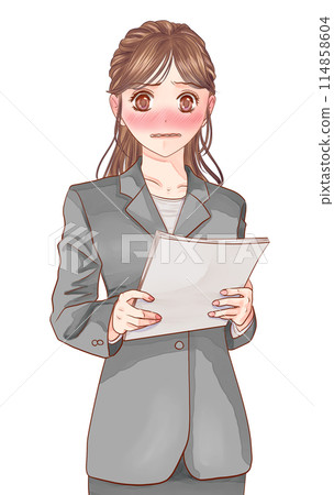 Suit OL Explanation Embarrassing 114858604