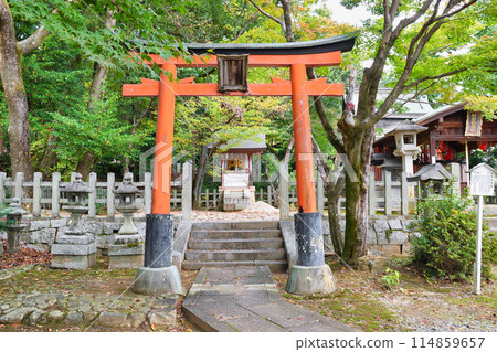 Tenmangu Shrine, a branch shrine of Yoshida Shrine in Kyoto (Sakyo Ward, Kyoto City) Tenmangu Shrine, a branch shrine of Yoshida Shrine in Kyoto (Sakyo Ward, Kyoto City) 114859657