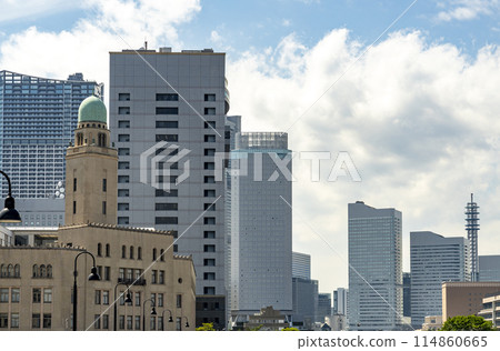 Yokohama scenery in May 114860665