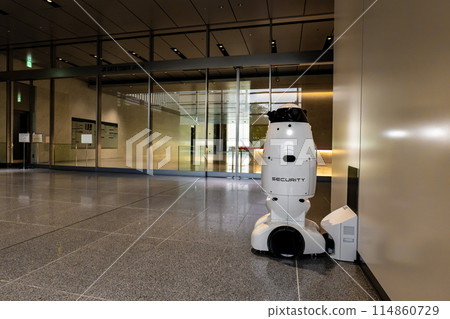 Security robot charging 114860729