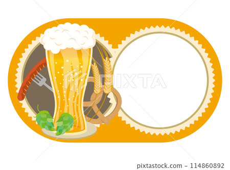 啤酒節形象插畫 啤酒節形象插畫 114860892