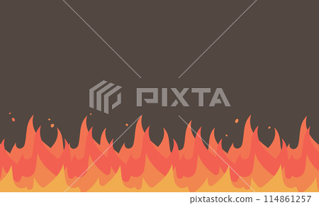 Burning background Burning background 114861257
