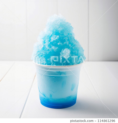 藍色夏威夷蘇打味刨冰/冰糖（模型） 114861296