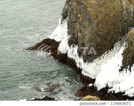 Cape Kiritappu in winter, Hokkaido 114863671