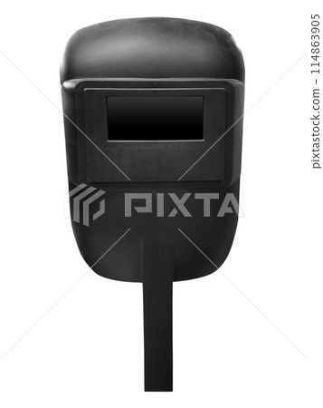 Welding mask isolated on white background Welding mask isolated on white background 114863905