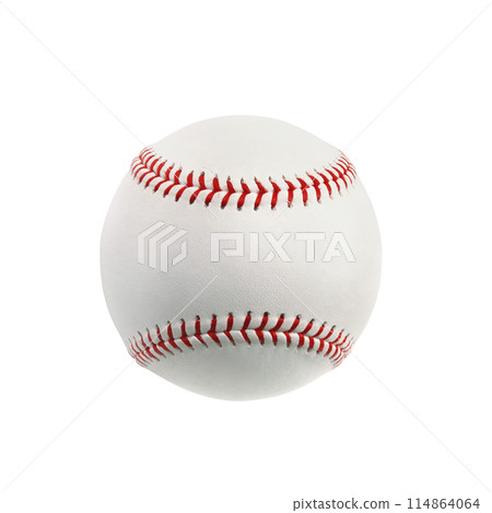 Baseball isolated on white background Baseball isolated on white background 114864064
