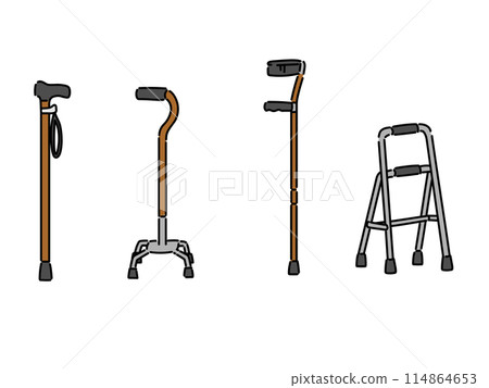 Nursing care products: Walking aids 114864653