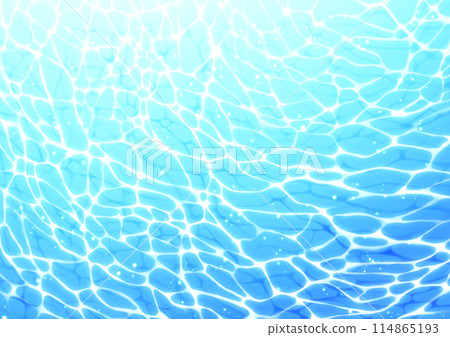 Sparkling water surface background② Light Sparkling water surface background② Light 114865193