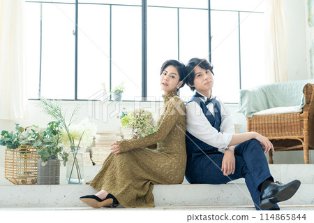 新娘婚禮新娘和新郎 114865844