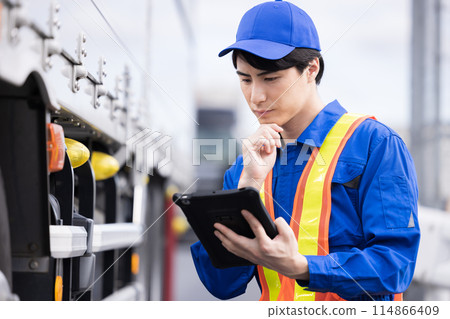 道路服務人員畫像 道路服務人員畫像 114866409