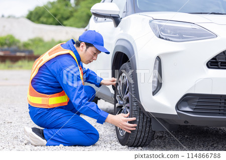 道路服務人員畫像 道路服務人員畫像 114866788