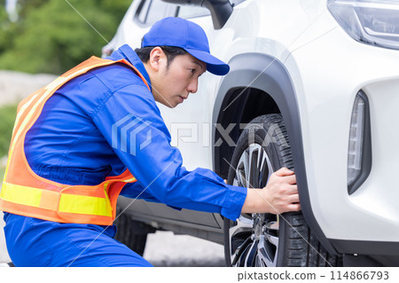 道路服務人員畫像 道路服務人員畫像 114866793