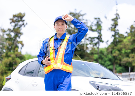 道路服務人員畫像 道路服務人員畫像 114866887