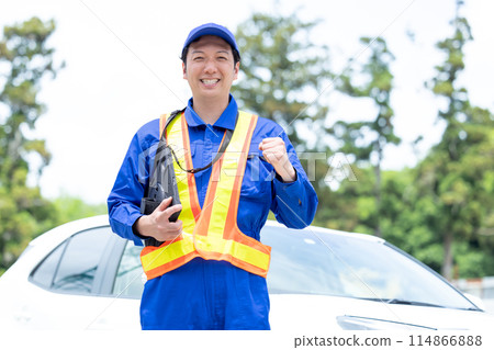 道路服務人員畫像 道路服務人員畫像 114866888