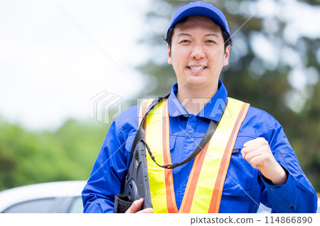 道路服務人員畫像 道路服務人員畫像 114866890