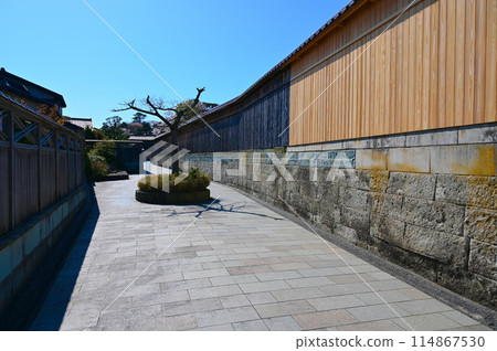 加賀橋北前船主村舊街景 加賀市 加賀橋北前船主村舊街景 加賀市 114867530