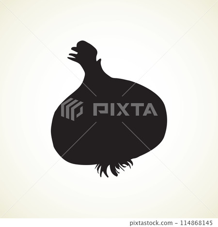 Garlic. Vector illustration 114868145