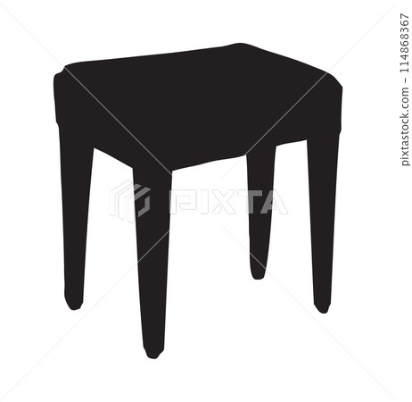 Stool. Vector drawing 114868367