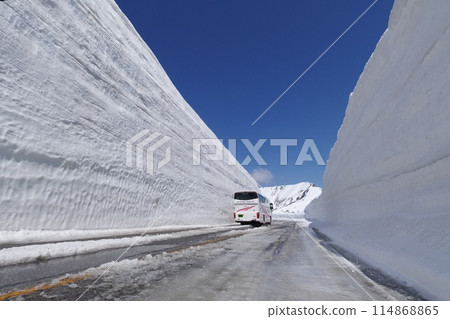 雪大谷立山黑部阿爾卑斯山路線 114868865