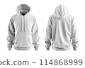 Hoodie Mockup Front Back 114868999