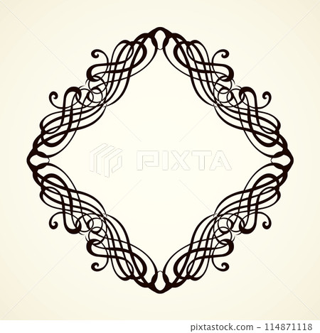 Vignette. Vector drawing Vignette. Vector drawing 114871118