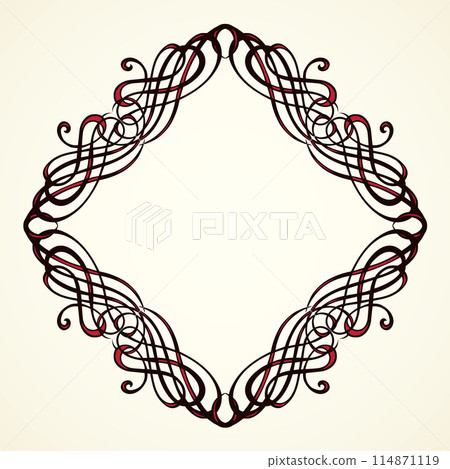 Vignette. Vector drawing 114871119