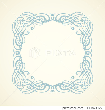 Vignette. Vector drawing 114871122