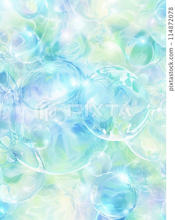 Blue and green water and light background AI image 114872078