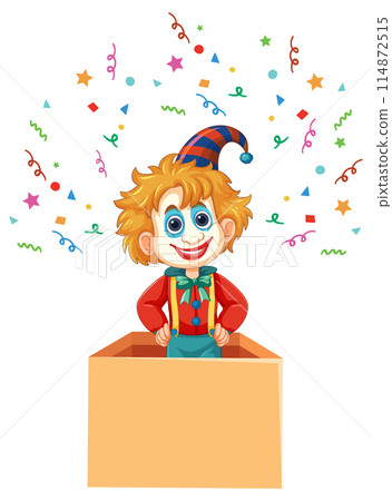 Colorful Jack-in-the-Box Surprise Colorful Jack-in-the-Box Surprise 114872515