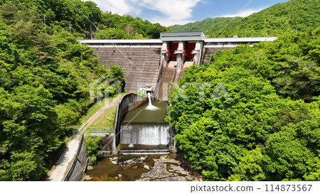 廣島縣東廣島市_新綠色【向無水壩】無人機空拍_MUK_No09 廣島縣東廣島市_新綠色【向無水壩】無人機空拍_MUK_No09 114873567
