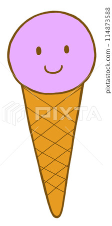 Ice cream illustration Ice cream illustration 114873588
