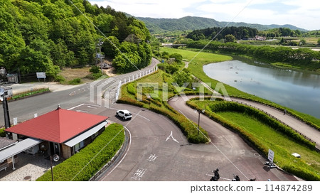 廣島縣三原市大和町_路邊車站【Yogansu Hakuryu】無人機空拍_YOG_No05 114874289