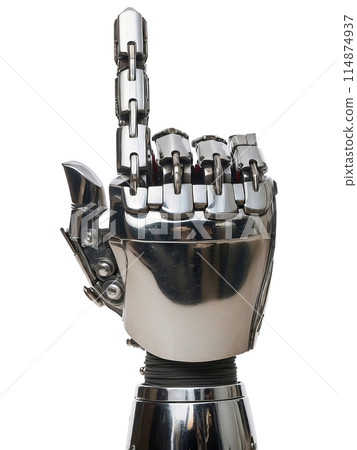 Metal Hand Pose 114874937