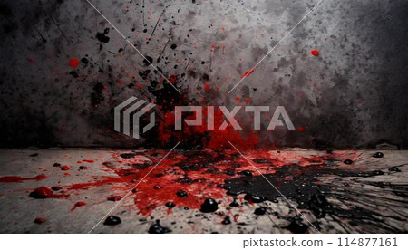 Horror Paint Background Horror Paint Background 114877161